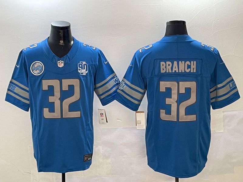 Men Detroit Lions #32 Branch Blue three generations 2024 Nike Limited NFL Jersey style 01023->detroit lions->NFL Jersey